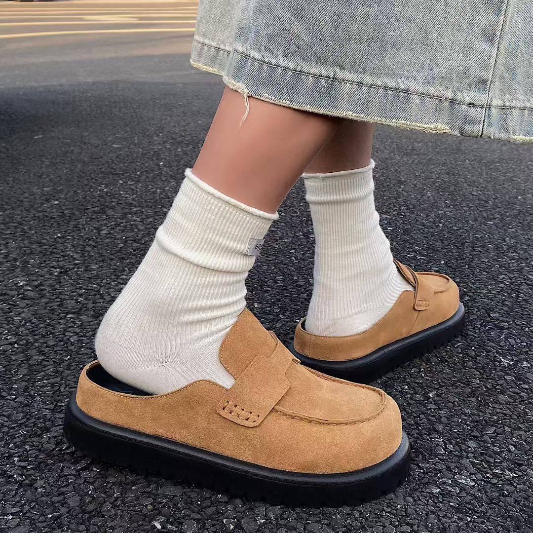 Code Studios Camel slippers