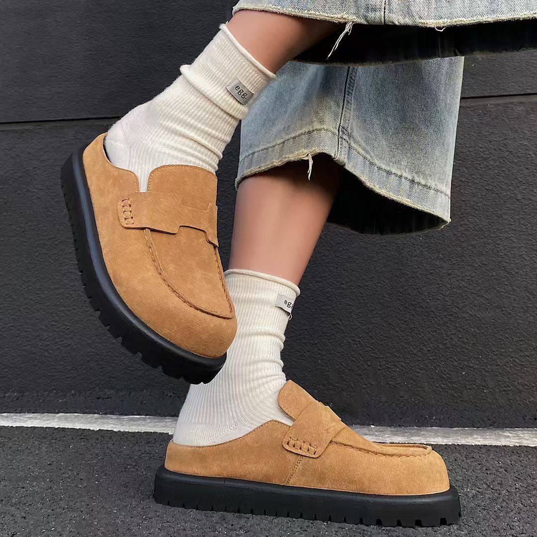 Code Studios Camel slippers