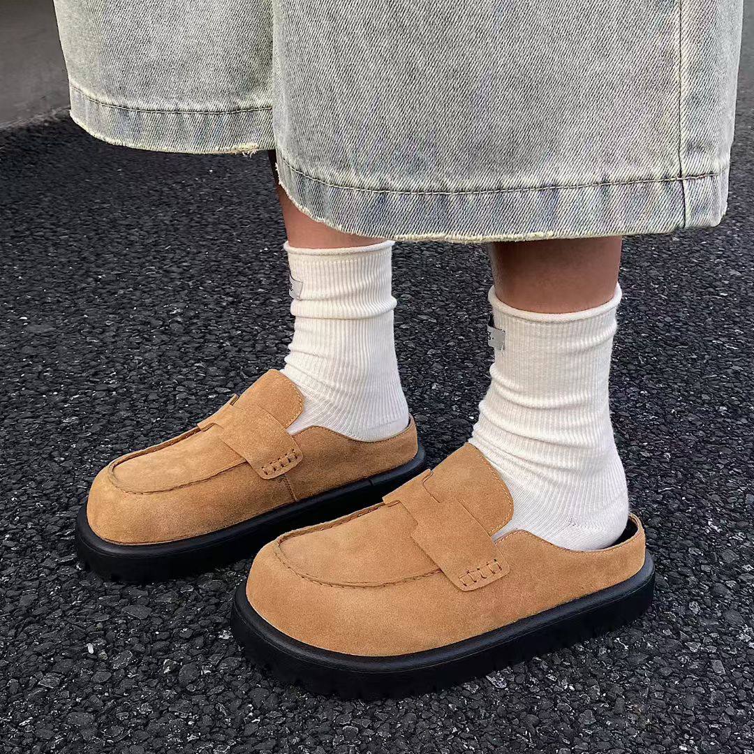 Code Studios Camel slippers