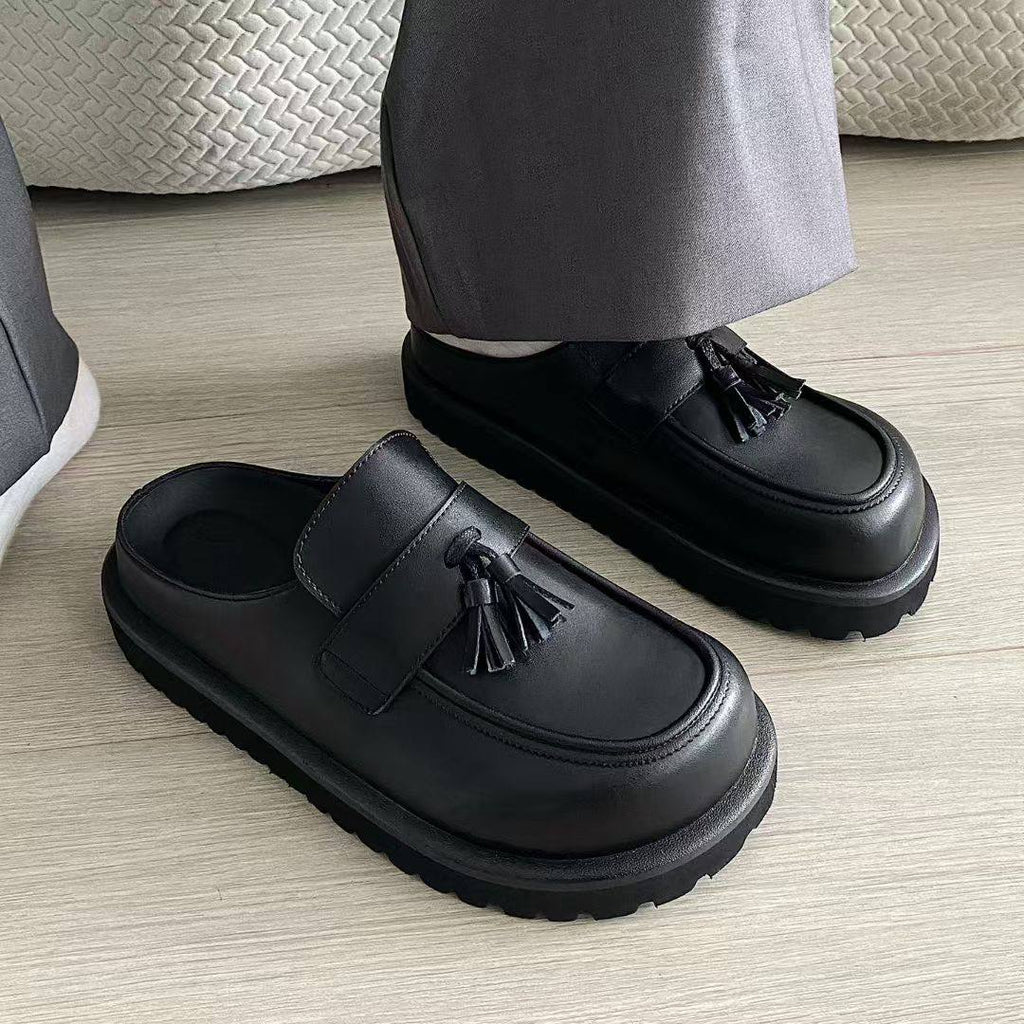 Code Studios Black slippers