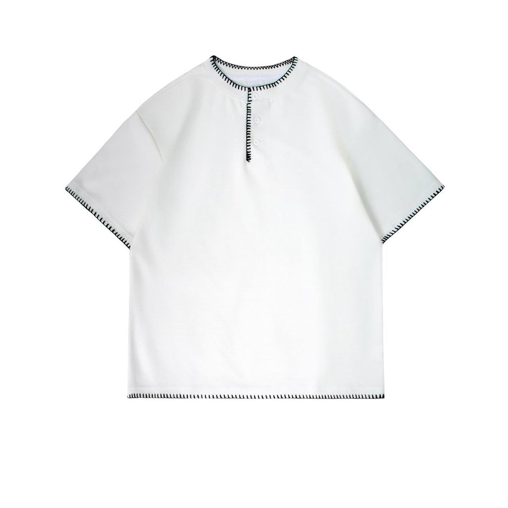 Code Studios Heritage Stitched Henley Tshirt