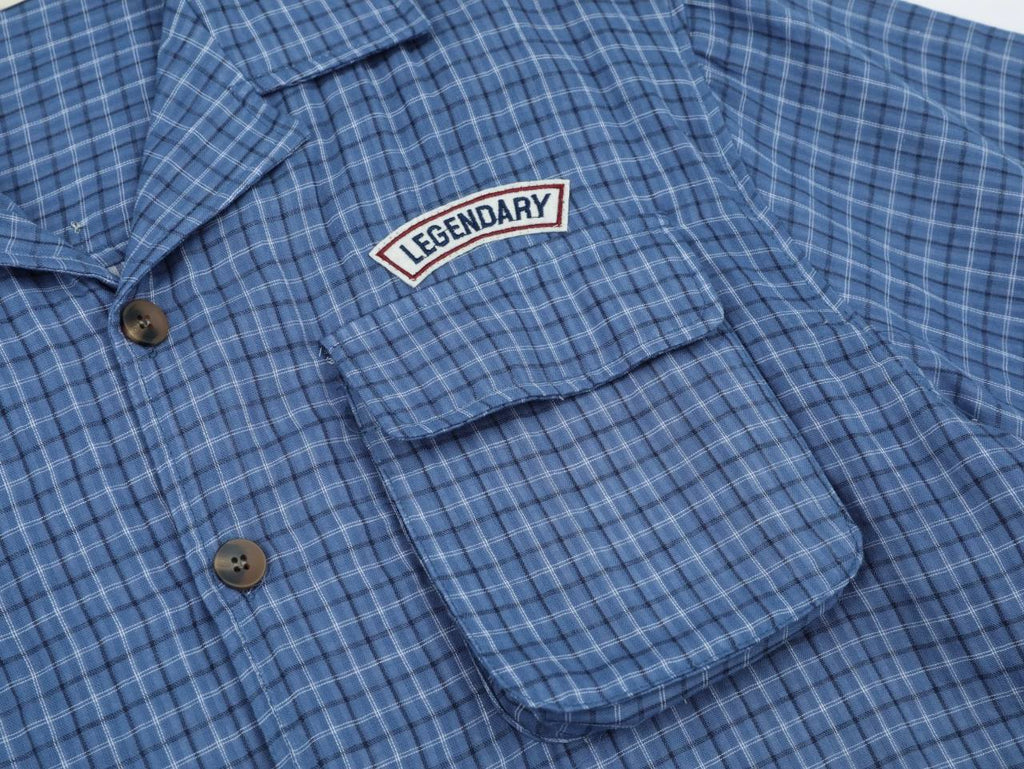 Code Studios Boxy fit Blue and Green Checked Shirt