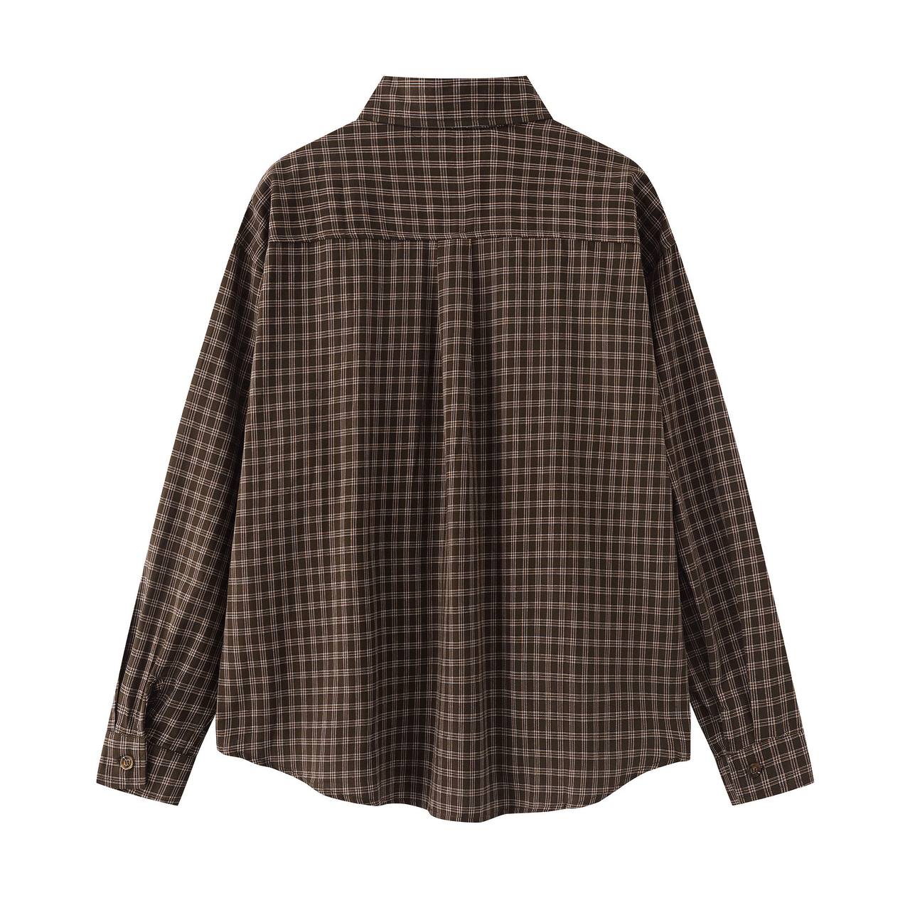 Code Studios Brown Retro shirt