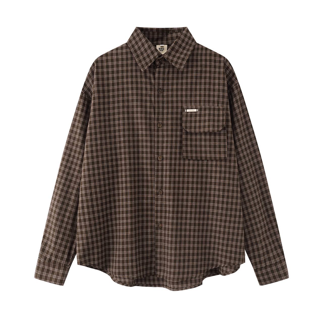 Code Studios Brown Retro shirt